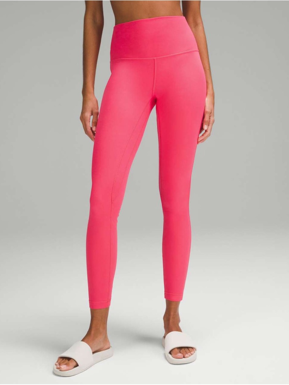 🩷 Lululemon align, high-rise pant leggings with pockets 25” color glaze pink - Picture 2 of 7